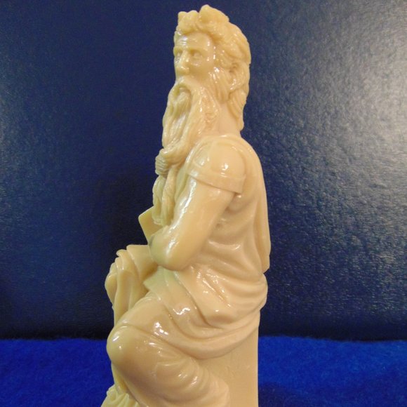 Moses with Ten Commandments Statue, Purchased in Italy in 1965 - Picture 3 of 10